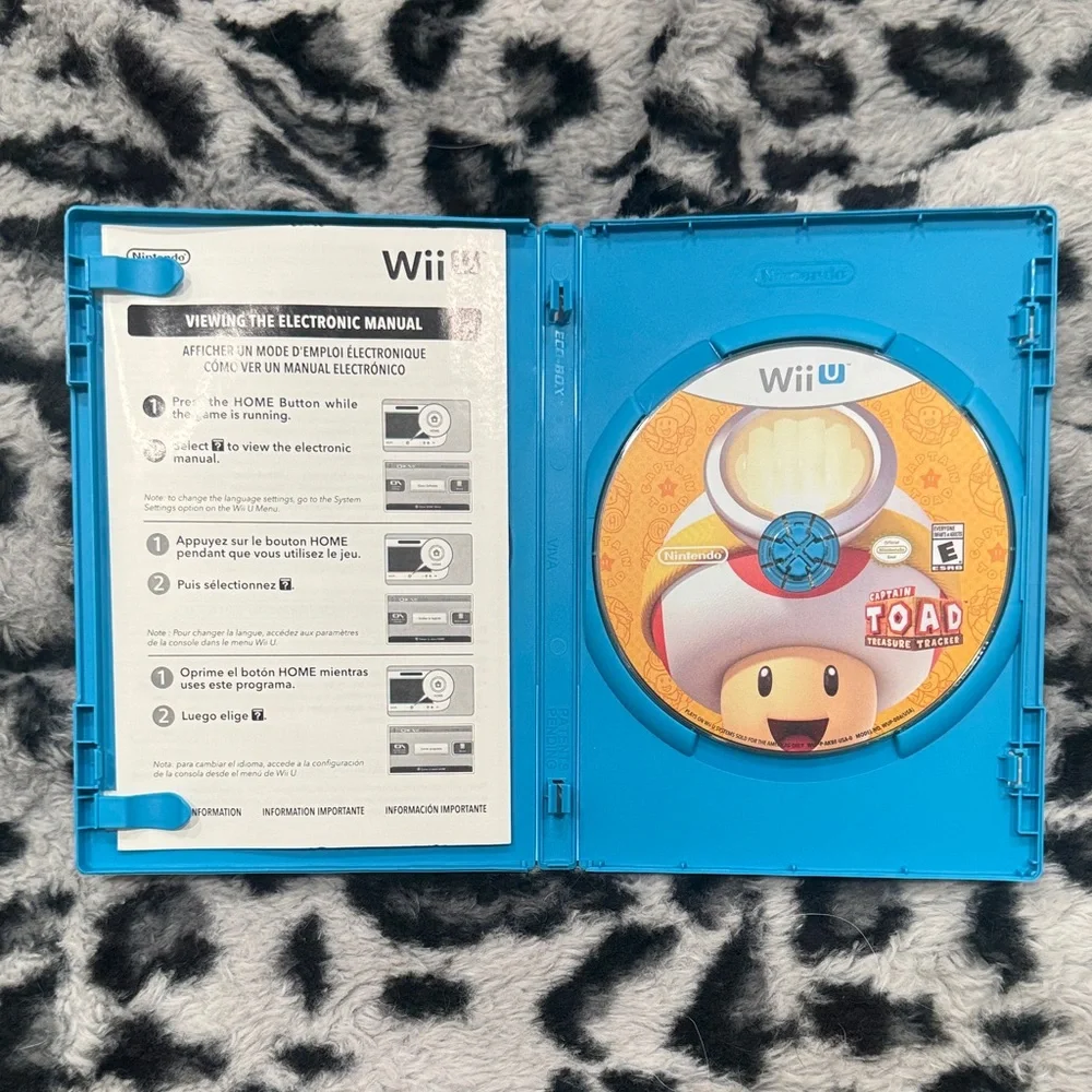Nintendo Wii U Captain Toad: Treasure Tracker - Like New (With Case)